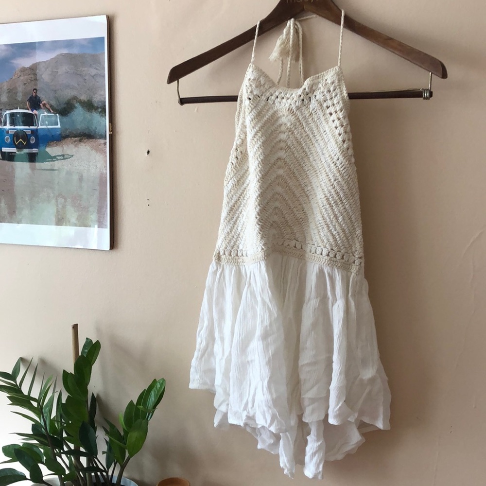 crochet halter top.